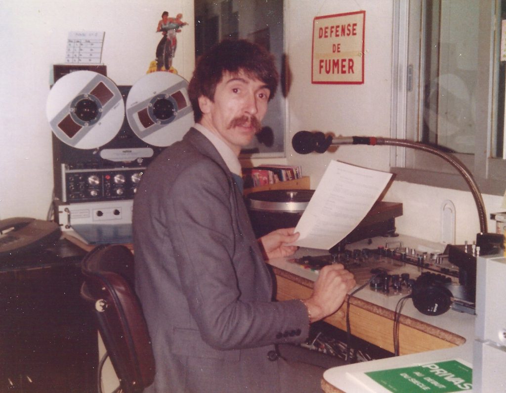 1er studio de Radio Pile situé Boulevard de la Glacière ancien Hopital à PRIVAS.