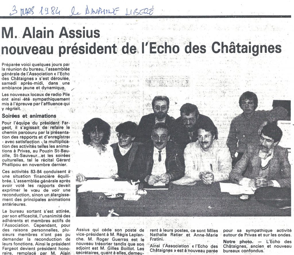 Tout est dit !