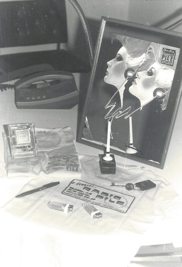 Radio PILE objets publicitaires