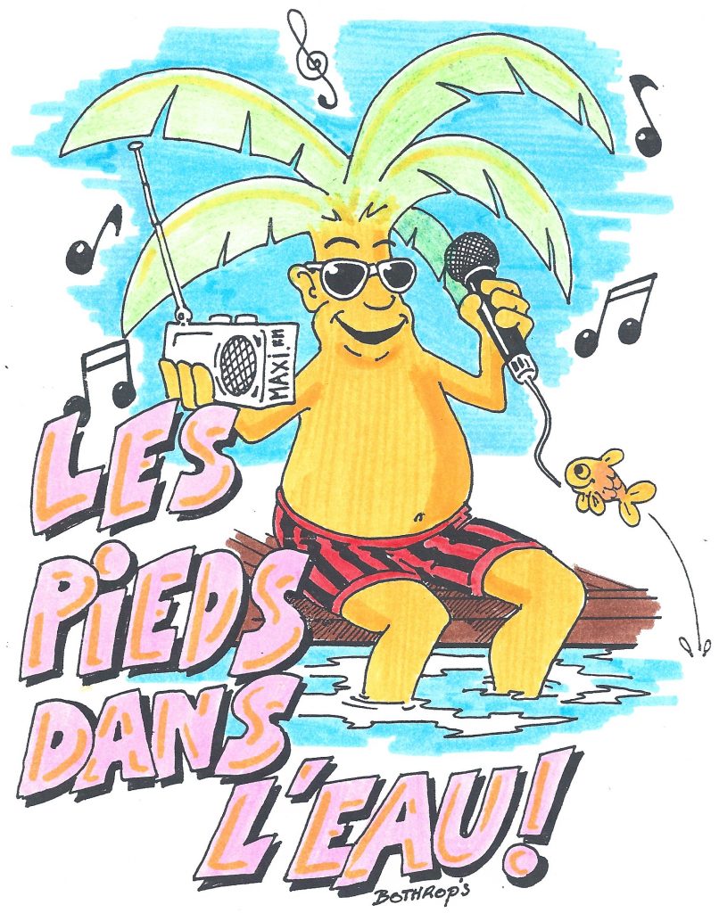 MAXI fm "les pieds dans l"eau" une formidable emission en animation extérieure.